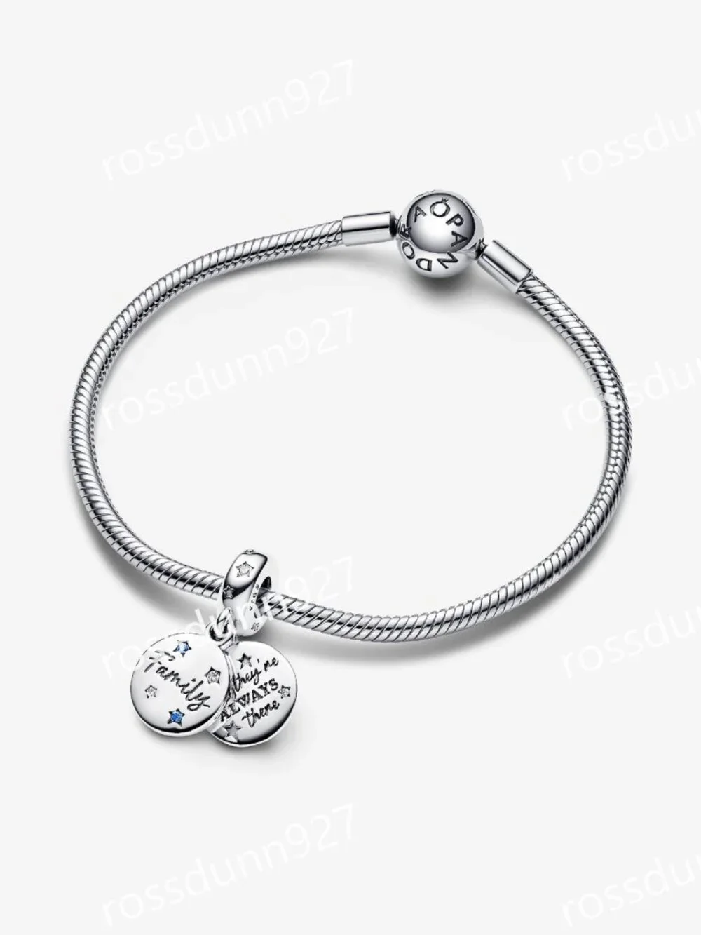 Pandora Family Love Double Dangle Charm